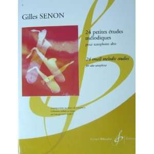   Melodic Studies for Saxophone (9790043022220) Gilles Senon Books