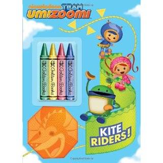 Kite Riders (Team Umizoomi) (Color Plus Chunky Crayons) Paperback by 