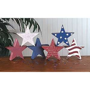  Patriotic Stacking Stars   Party Decorations & Room Decor 