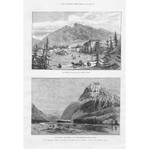  Banff Hotel Mount Stephen Canadian Pacific Railway 1888 