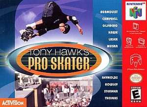 Tony Hawks Pro Skater Nintendo 64, 2000  