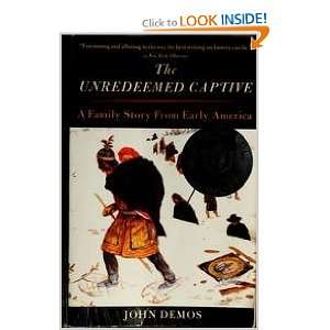   Family Story From Early America John Demos  Books