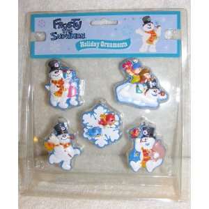  Frosty the Snowman Set of 5 Christmas Ornaments: Home 