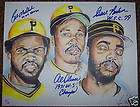 1979 Pittsburgh Pirates signed auto World Series Bill Madlock A.Oliver 
