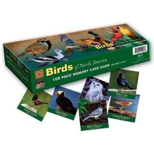 Impact Photographics 100 card Memory Game Birds North America Images 