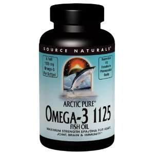  Source Naturals ArcticPure Omega 3 1125 Fish Oil 60 