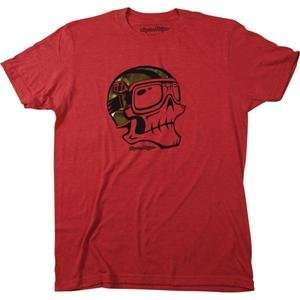  Troy Lee Designs Goldie Slim Fit T Shirt   Large/Red 