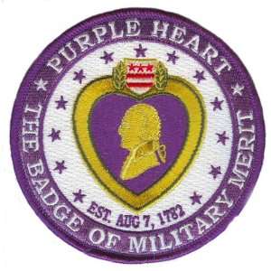  Purple Heart Medal Patch 