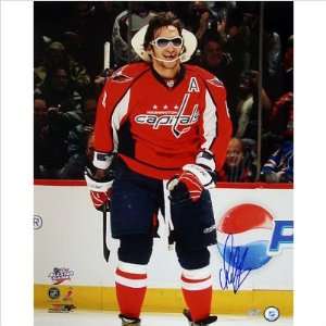 NHL Alexander Ovechkin Pose 2009 All Star Skills Competition Vertical 