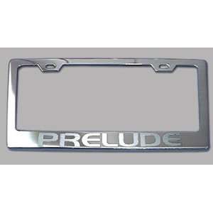  Honda Prelude Chrome License Plate Frame 