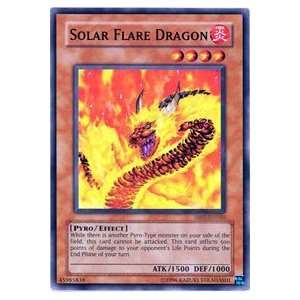 Solar Flare Dragon SD3 EN008 1st Edition Yu Gi Oh Blaze of Destruction