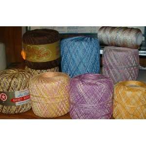  Crochet Thread Variegated Crochet Threads 9 Balls Assorted 