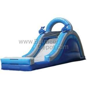  Sea World Outdoor Inflatable Water Slide: Toys & Games