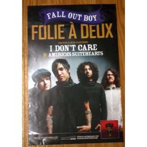  Fall Out Boy Folie A Deux 11 by 17 inch promotional poster 