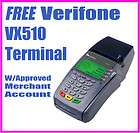 free verifone vx510 le vx570 credit card terminal w approved