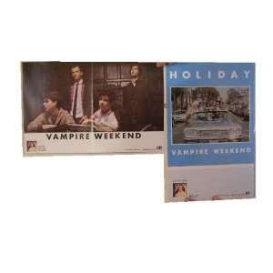  Vampire Weekend Poster Holiday Band Shot 2 Sided 