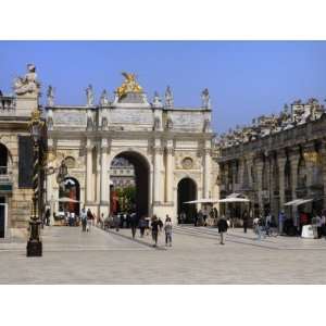Arc De Triomphe, Place Stanislas, UNESCO World Heritage Site, Nancy 