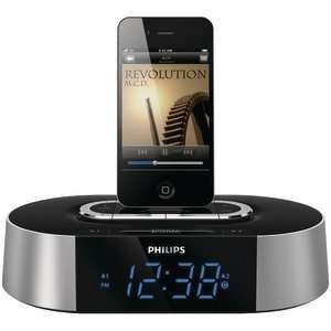   37 Ipod Iphone 6 Watt Dock Digital Tuner Dual Alarms Durable Compact