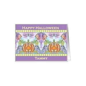  Tammy Happy Halloween Little Girl Witch Card Health 