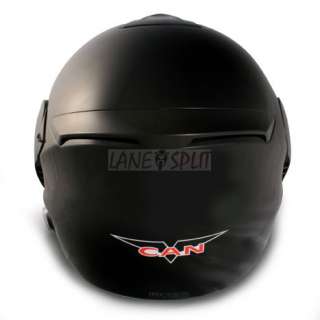 Vcan BLINC 210 Flip Face Modular Bluetooth Helmet (BLACK, Extra Large)