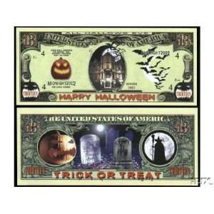  (10) Scary Halloween Novelty Money Bill: Everything Else