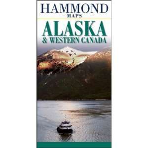  Hammond 709872 Alaska And Western Canada Map Office 