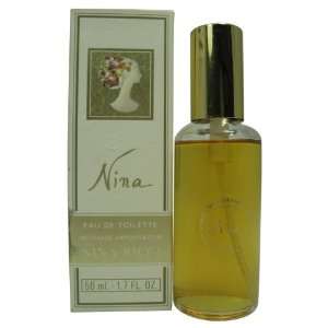 NINA (CLASSIC) Perfume. EAU DE TOILETTE SPRAY 1.7 oz / 50 ml REFILL By 