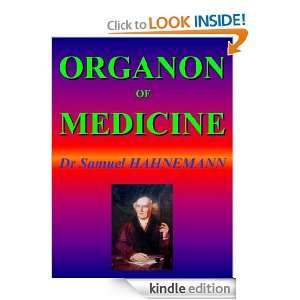 ORGANON OF MEDICINE Homeopathy Samuel HAHNEMANN, William Boericke, R 