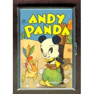 ANDY PANDA 1940s COMIC BOOK ID Holder, Cigarette Case or Wallet MADE 
