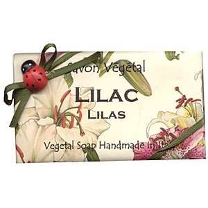   Ladybug Natural Lilac Large Moisturizing Soap From Italy: Beauty