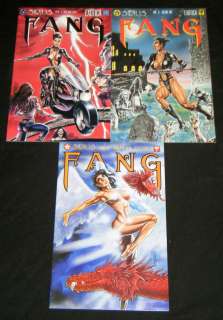 FANG Set #1 3, Sirius Entertainment 1995   Kevin Taylor  