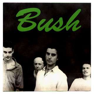 Bush   Group Shot with Green Logo Above   Sticker / Decal 