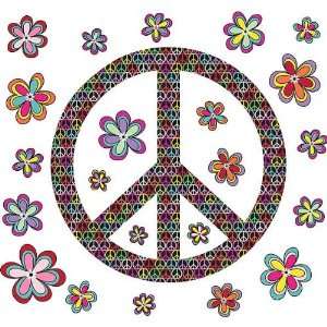  PEACE Wall Art Kit Wall Pops Peel & Stick Appliques by 