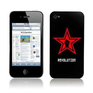  Art Pop Clip Case for iPhone 4, Red Dawn Electronics