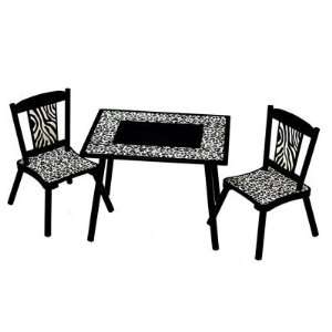    Levels of Discovery Wild Side Table and Chair Set: Home & Kitchen