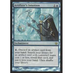  Artificers Intuition FOIL (Magic the Gathering  Fifth 