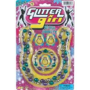 GLITTER GIRL GLITZ JEWELRY SET (Sold 3 Units per Pack 