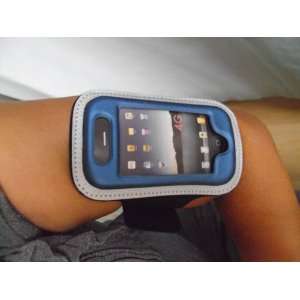   Sport GYM Arm Band Case Cover For Iphone 4G (Blue) 