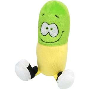  Plush Giggling Happy Pill (Green/Yellow) Toys & Games