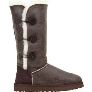 UGG Bailey Button Triplet Bomber Womens Boots Shoes