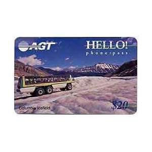   Card $20. Hello Columbia Icefield & Touring Bus 