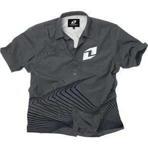    One Industries Torque Button Up Shirt   X Large/Grey: Automotive