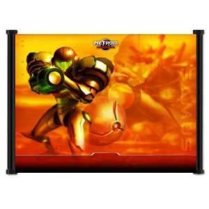 Metroid Prime Hunters Game Fabric Wall Scroll Poster 