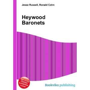  Heywood Baronets Ronald Cohn Jesse Russell Books