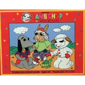  Lamb Chop & Friends Puzzle (24 pieces): Toys & Games