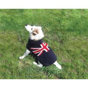  Chilly Dog Wool Flags Sweaters 100% wool Small Britain 