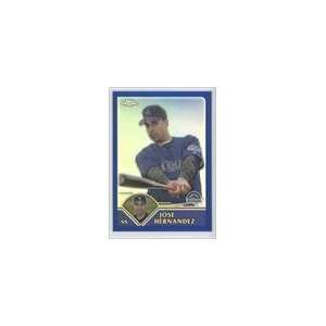   Topps Chrome Refractors #327   Jose Hernandez/699 Sports Collectibles
