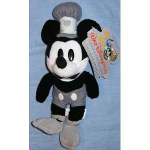  Disneys Mickey Mouse Steamboat Willie 8 Plush Beanie 