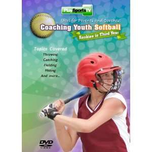 Coaching Youth Softball Rookie Third Year Dvds 130 MINUTES  