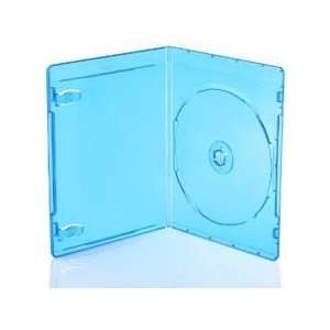  DVD Case Clear Blue Single Case for Blu ray for 10 pcs 